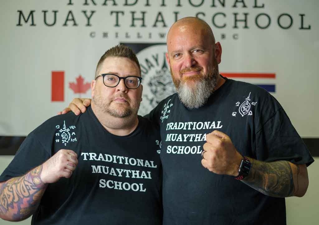 James and Jason - Traditional Muay Thai